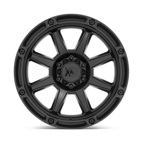 XD Wheels XD863 20x12 Satin Black -44mm ET 106.1mm CB 6x139.7 wheel