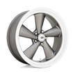 U.S. Mags U137 TS-Left Wheel 22x10.5 Anthracite w/Diamond Cut Lip 0mm ET 72.56mm CB 5x120.65