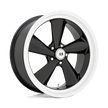 U.S. Mags U136 TS-Left Wheel 22x10.5 Gloss Black w/Diamond Cut Lip 0mm ET 72.56mm CB 5x120.65