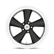 U.S. Mags U136 TS-Left Wheel 22x10.5 Gloss Black w/Diamond Cut Lip 0mm ET 72.56mm CB 5x120.65