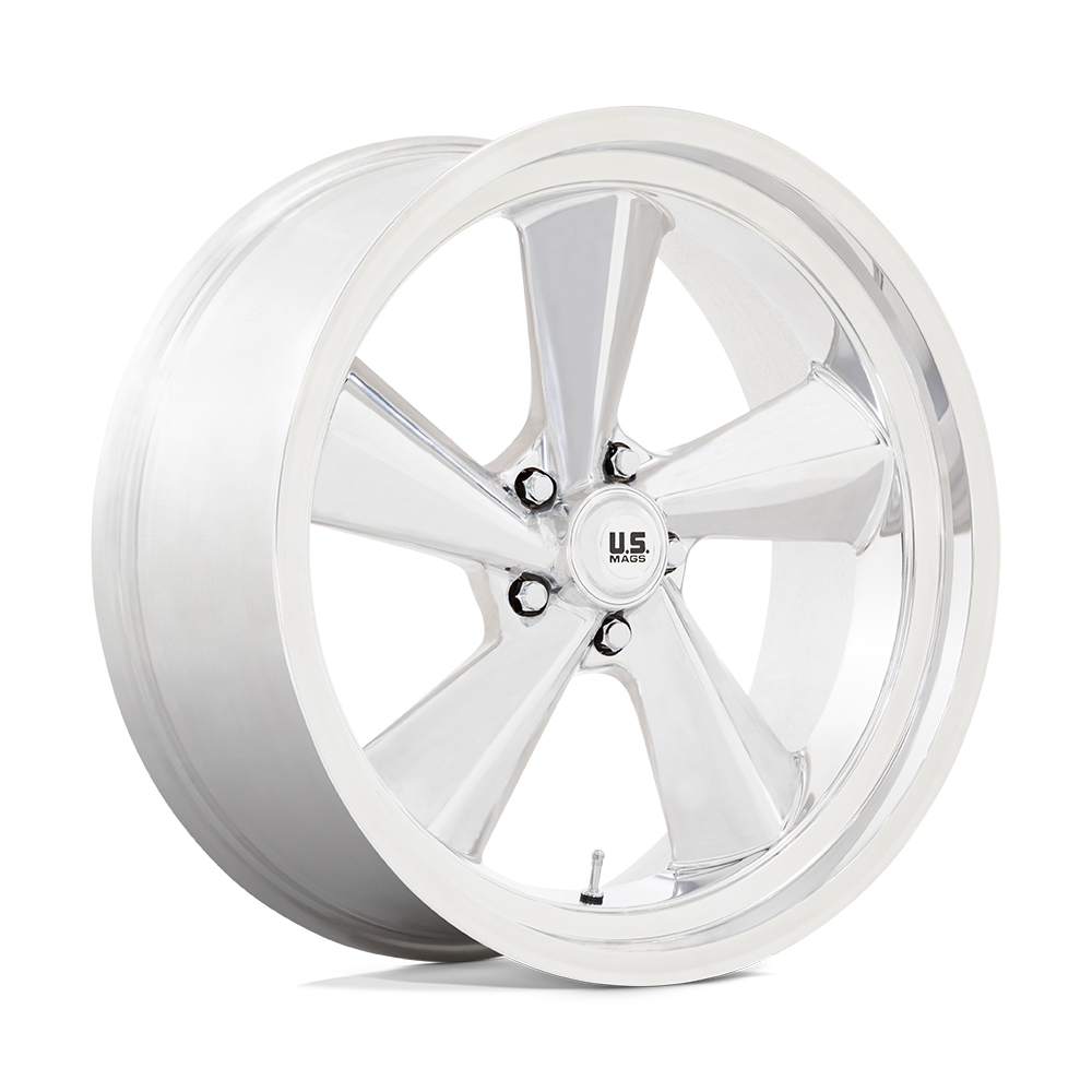 U.S. Mags U135 TS-Left Wheel 22x10.5 Polished 0mm ET 72.56mm CB 5x120.65