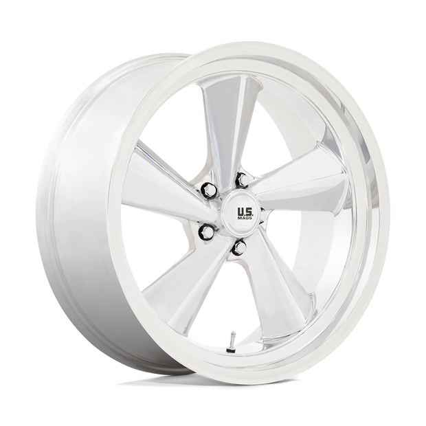 U.S. Mags U135 TS-Left Wheel 22x10.5 Polished 0mm ET 72.56mm CB 5x120.65