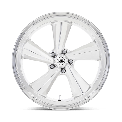 U.S. Mags U135 TS-Left Wheel 22x10.5 Polished 0mm ET 72.56mm CB 5x120.65