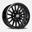 Hardrock Offroad Tactical 20x12 Gloss Black -51mm ET 125.2mm CB 8x165.1 wheel