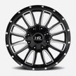 Hardrock Offroad Tactical 20x12 Gloss Black Milled -51mm ET 106.1mm CB 6x135/6x139.7 wheel