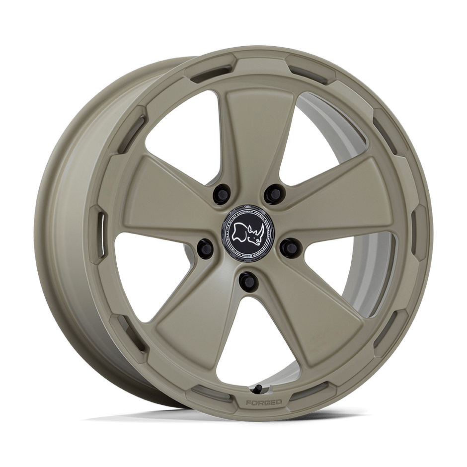 Black Rhino Hard Alloys Taiga 18x8 Matte Stone Gray 20mm ET 71.5mm CB 5x130
