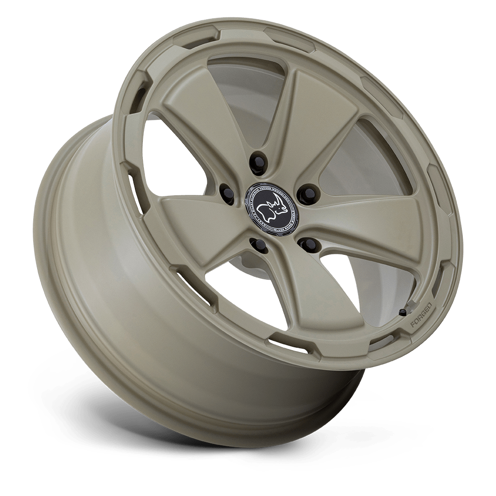 Black Rhino Hard Alloys Taiga 18x8 Matte Stone Gray 20mm ET 71.5mm CB 5x130