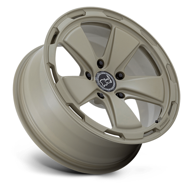 Black Rhino Hard Alloys Taiga 18x8 Matte Stone Gray 20mm ET 71.5mm CB 5x130
