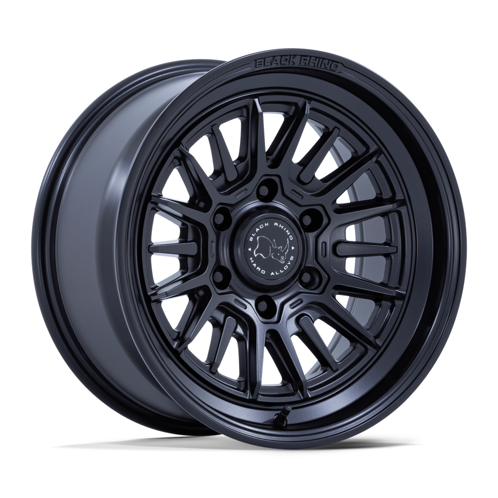 Black Rhino Hard Alloys BR030 Taleo 17x8.5 Matte Black 0mm ET 87.1mm CB 6x135