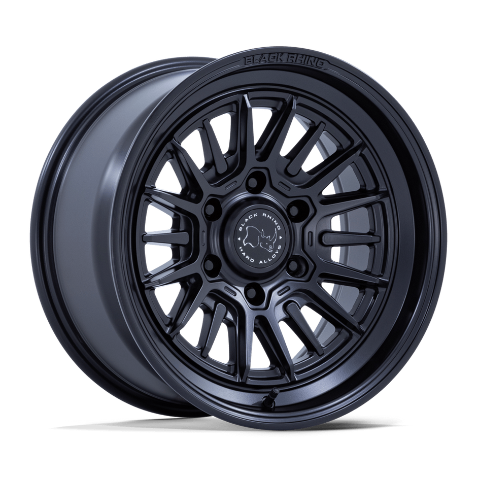 Black Rhino Hard Alloys BR030 Taleo 17x8.5 Matte Black 0mm ET 87.1mm CB 6x135