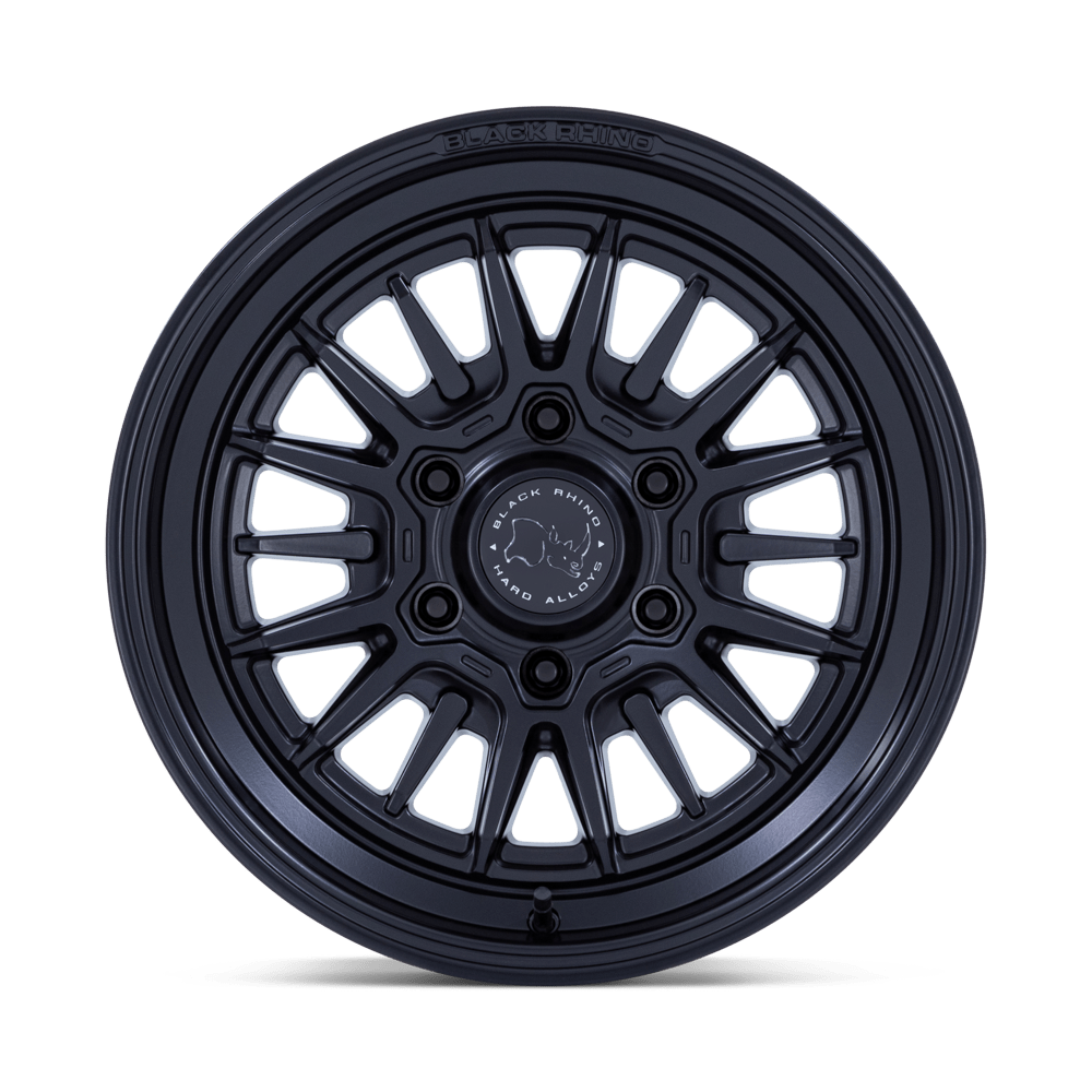 Black Rhino Hard Alloys BR030 Taleo 17x8.5 Matte Black 0mm ET 87.1mm CB 6x135