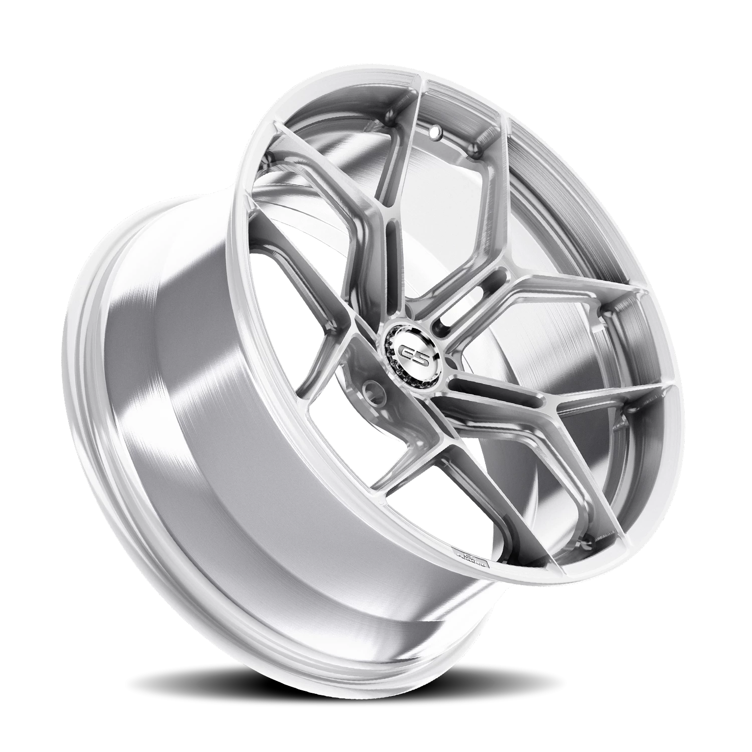 E5 Talladega 21x13 Brushed Aluminum 20mm ET 66.9mm CB 5x120.65