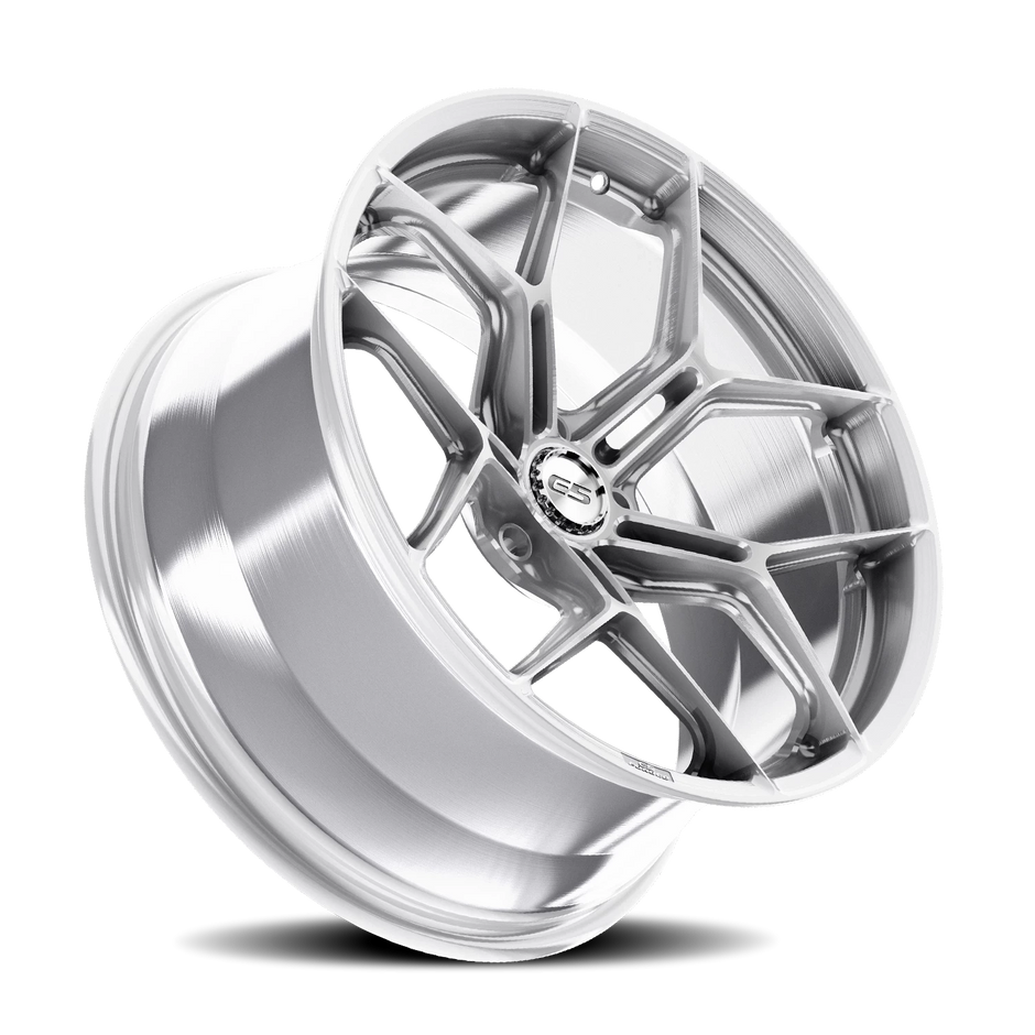 E5 Talladega 21x13 Brushed Aluminum 20mm ET 66.9mm CB 5x120.65