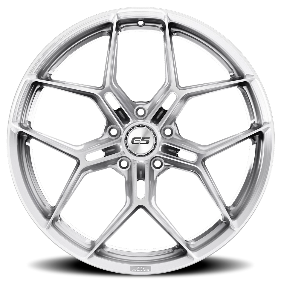 E5 Talladega 21x13 Brushed Aluminum 20mm ET 66.9mm CB 5x120.65