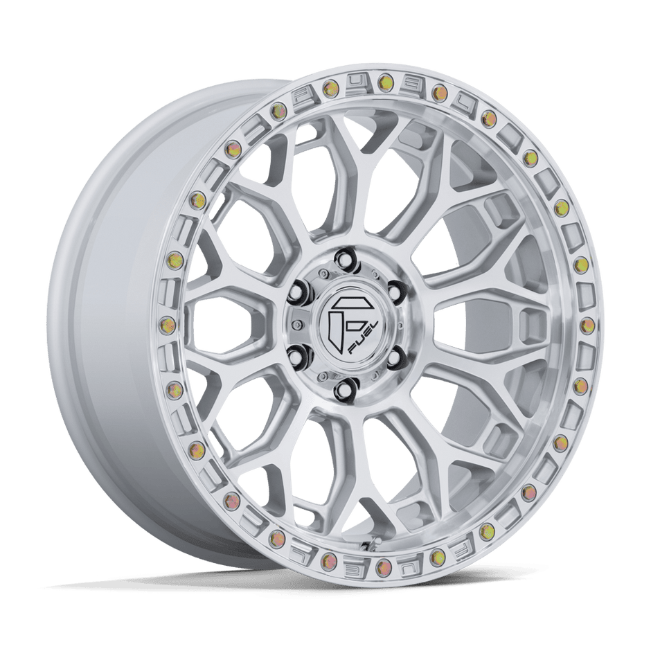 Fuel Wheels FC901 Talon 20x9 Gloss Silver w/Machined Face 1mm ET 71.5mm CB 5x127