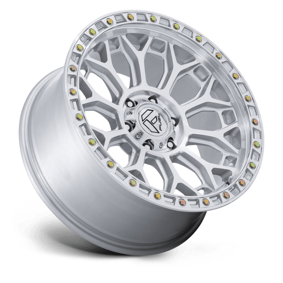 Fuel Wheels FC901 Talon 20x9 Gloss Silver w/Machined Face 1mm ET 71.5mm CB 5x127