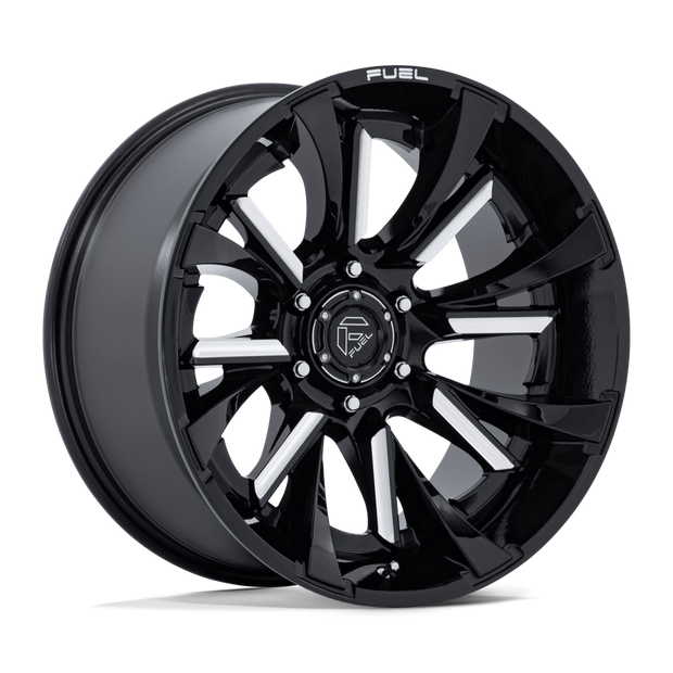 Fuel Wheels FC895 Tantrum 20x10 Gloss Black Milled -18mm ET 71.5mm CB 5x127