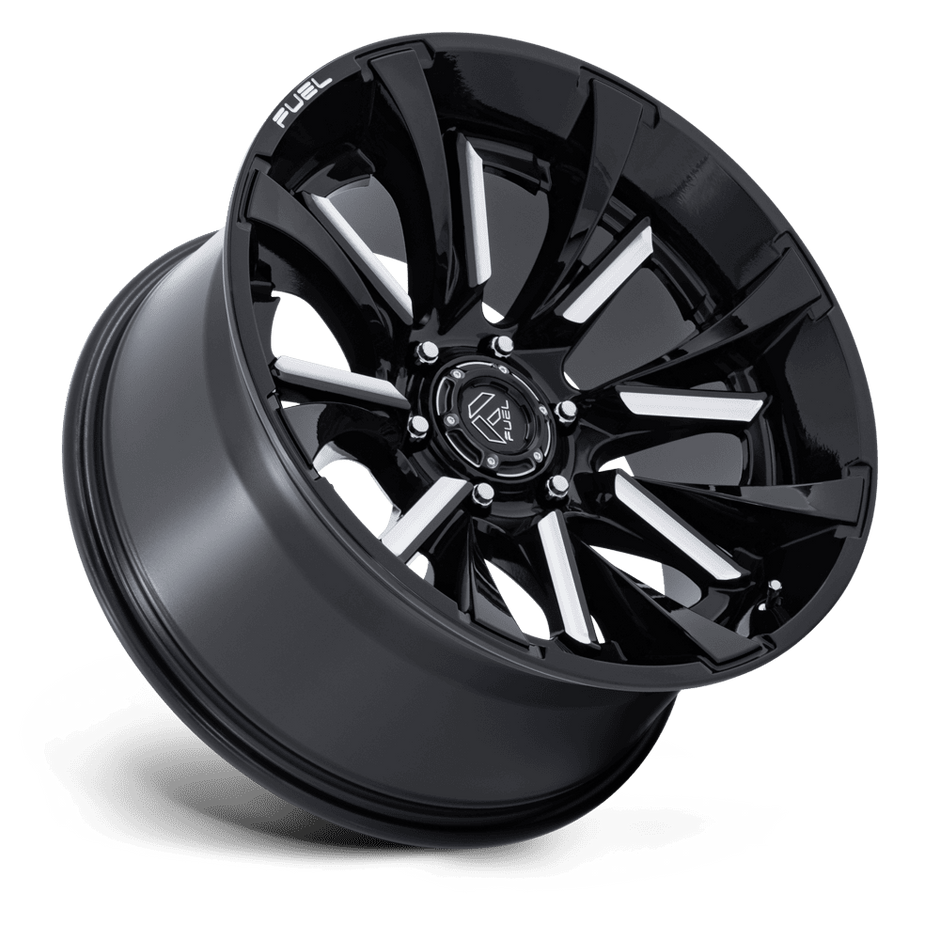 Fuel Wheels FC895 Tantrum 20x10 Gloss Black Milled -18mm ET 71.5mm CB 5x127