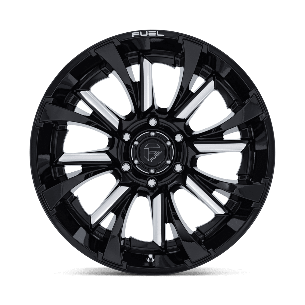 Fuel Wheels FC895 Tantrum 20x10 Gloss Black Milled -18mm ET 71.5mm CB 5x127