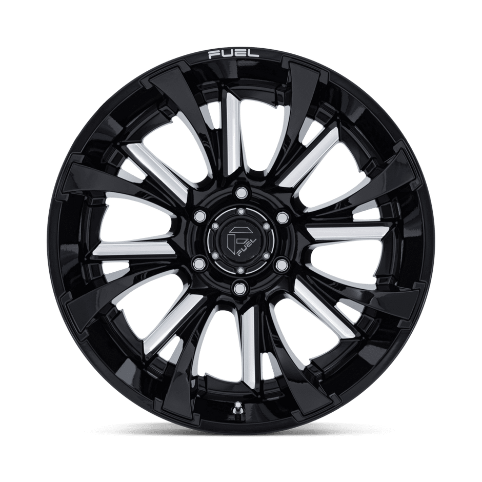 Fuel Wheels FC895 Tantrum 20x10 Gloss Black Milled -18mm ET 71.5mm CB 5x127