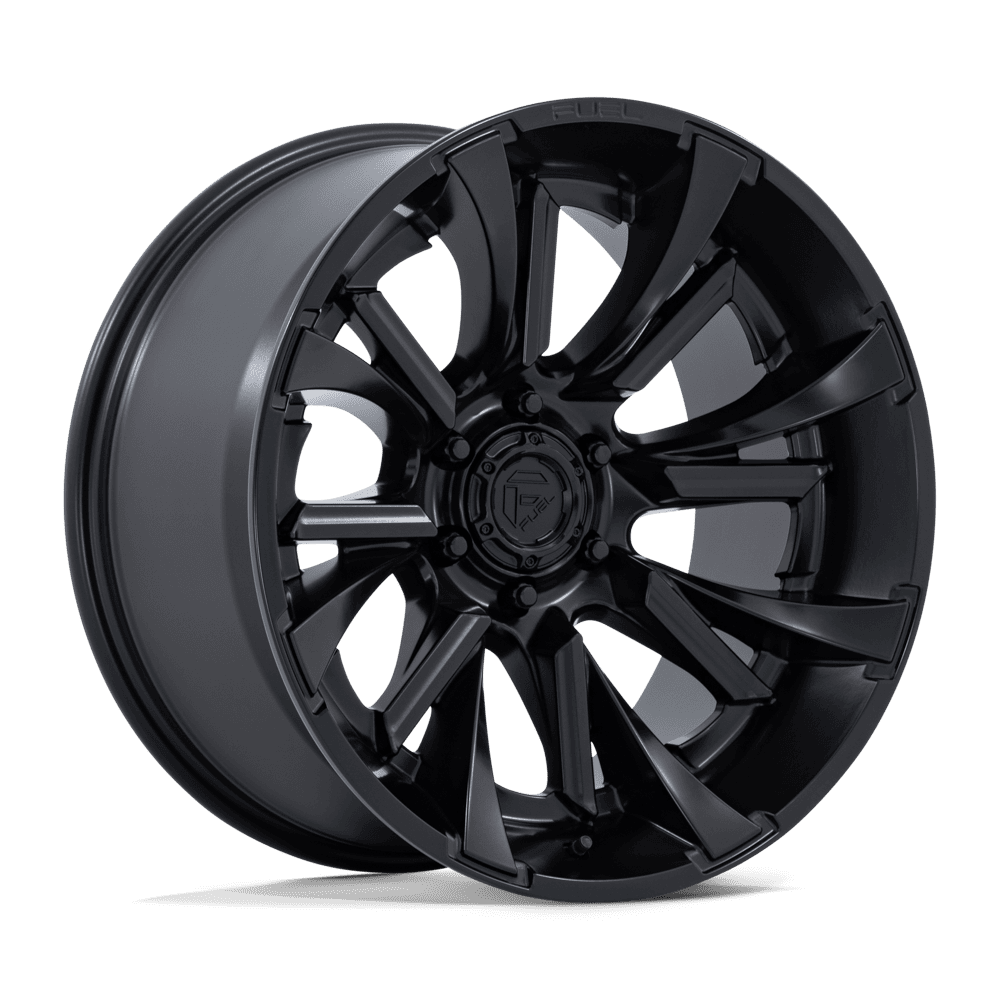 Fuel Wheels FC895 Tantrum 22x10 Matte Black -18mm ET 106.1mm CB 6x139.7