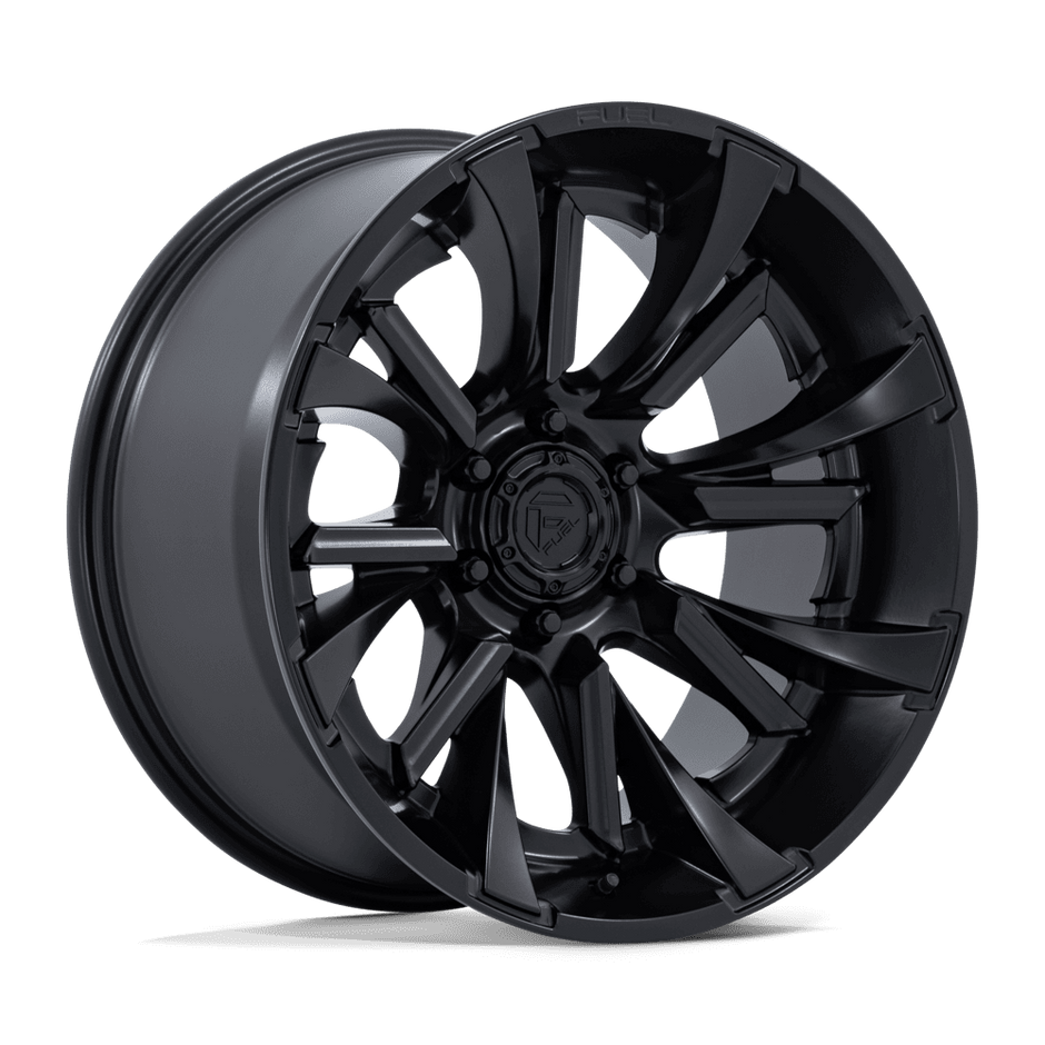 Fuel Wheels FC895 Tantrum 22x10 Matte Black -18mm ET 106.1mm CB 6x139.7