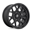 Fuel Wheels D670 Tech 17x9 Matte Black 1mm ET 71.5mm CB 5x127