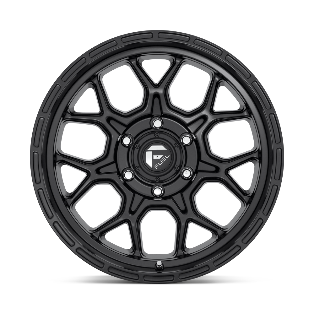 Fuel Wheels D670 Tech 17x9 Matte Black 1mm ET 71.5mm CB 5x127