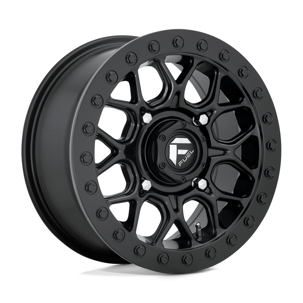 Fuel Wheels D916 Tech UTV Beadlock 15x10 Matte Black 0mm ET 132mm CB 4x156