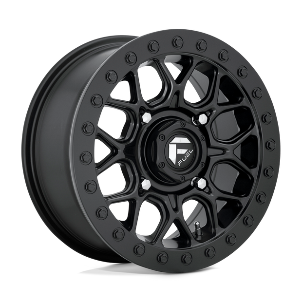 Fuel Wheels D916 Tech UTV Beadlock 15x10 Matte Black 0mm ET 132mm CB 4x156