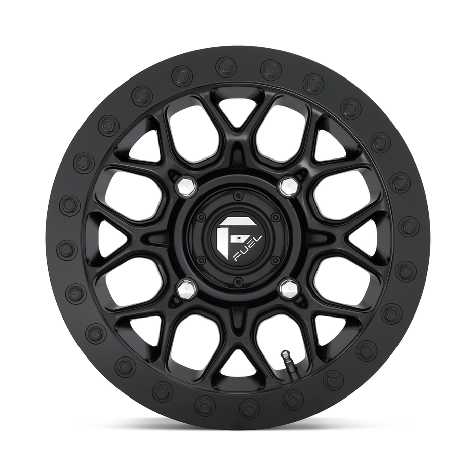 Fuel Wheels D916 Tech UTV Beadlock 15x10 Matte Black 0mm ET 132mm CB 4x156