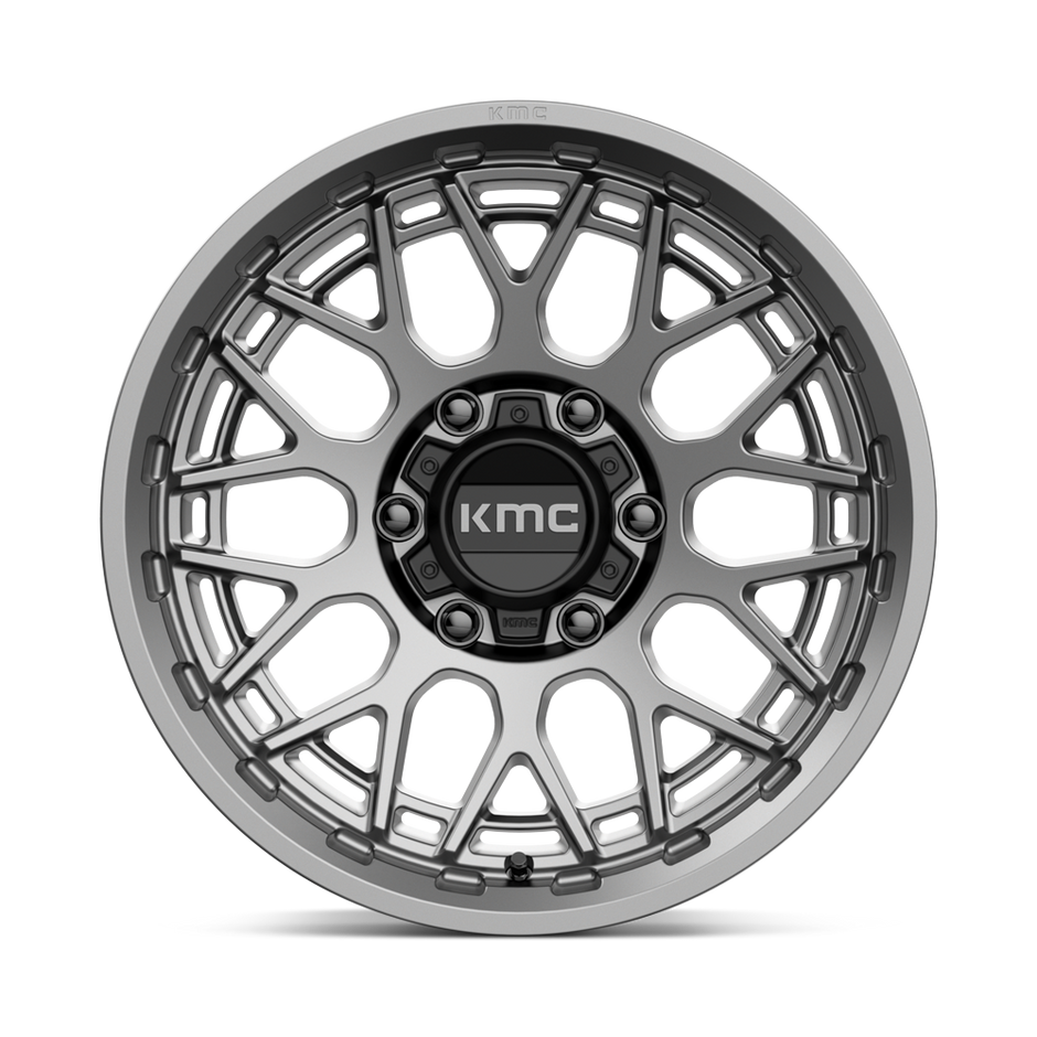 KMC Wheels KM722 Technic 20x9 Anthracite 0mm ET 71.5mm CB 5x127