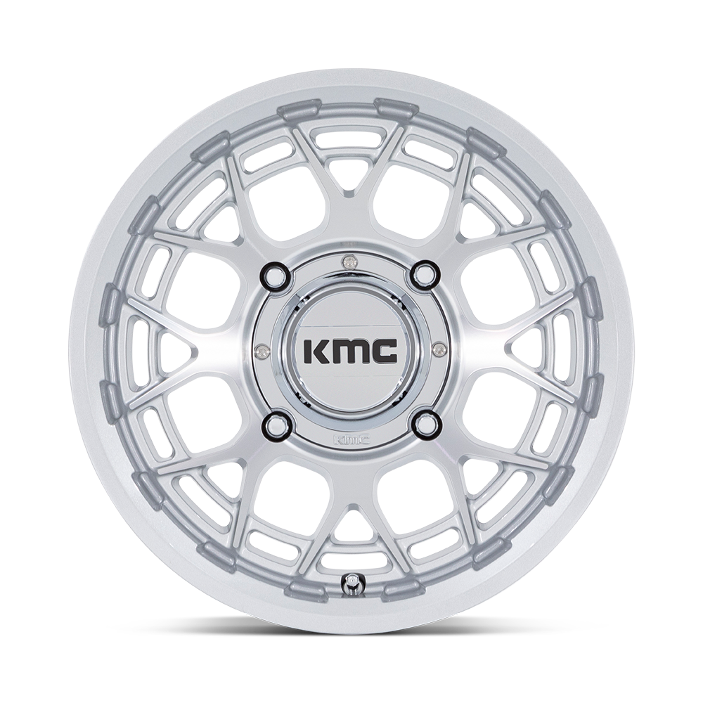 KMC Wheels KS139 Technic UTV 15x7 Gloss Silver Machined 38mm ET 72.56mm CB 5x114.3