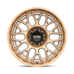 KMC Wheels KM722 Technic 20x9 Matte Bronze 0mm ET 71.5mm CB 5x127