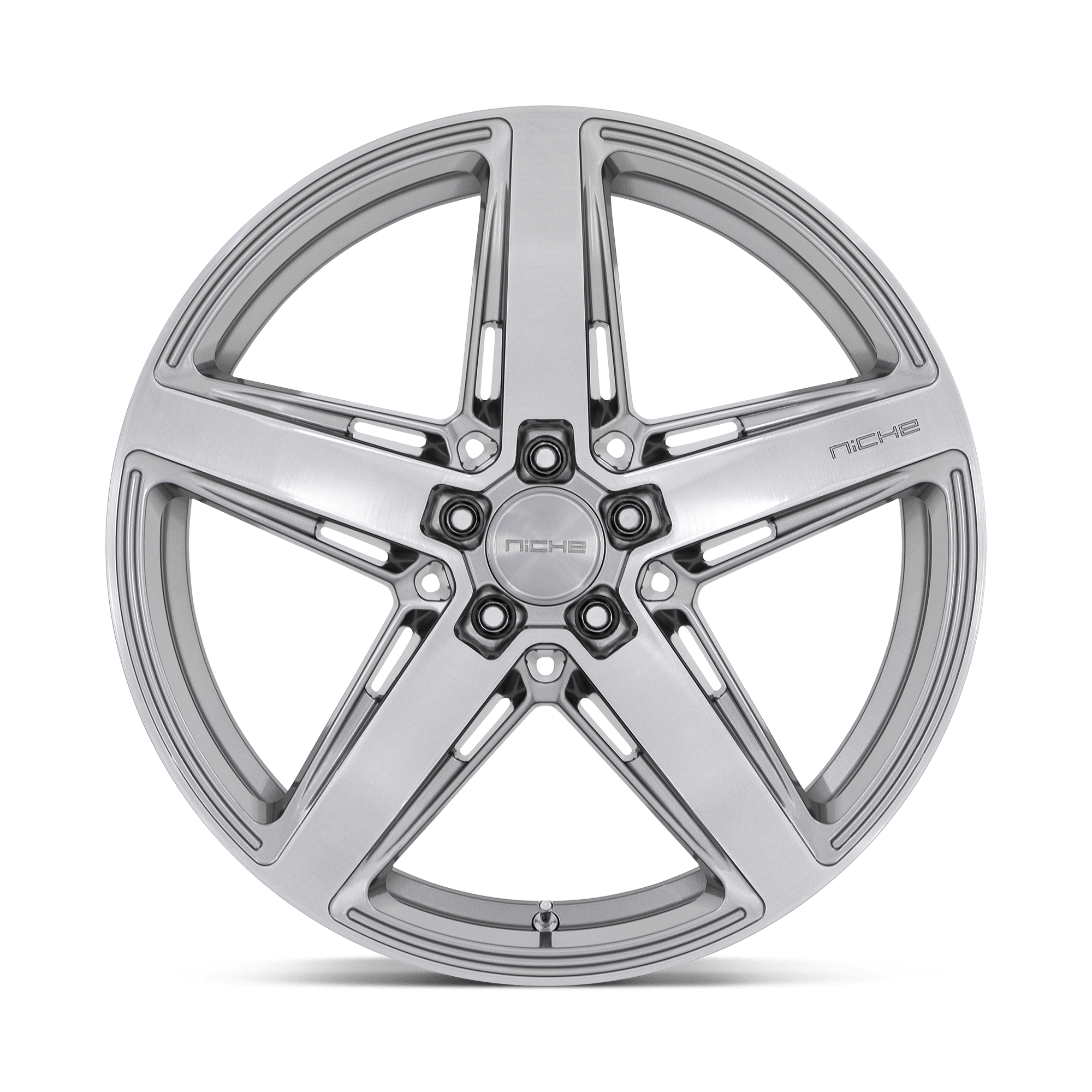Niche M270 Teramo 18x8 Anthracite w/Brushed Face Tint 30mm ET 72.56mm CB 5x120