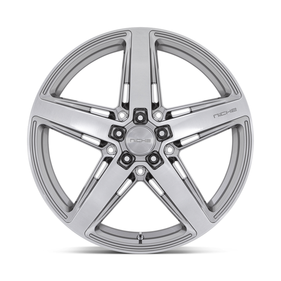 Niche M270 Teramo 18x8 Anthracite w/Brushed Face Tint 30mm ET 72.56mm CB 5x120