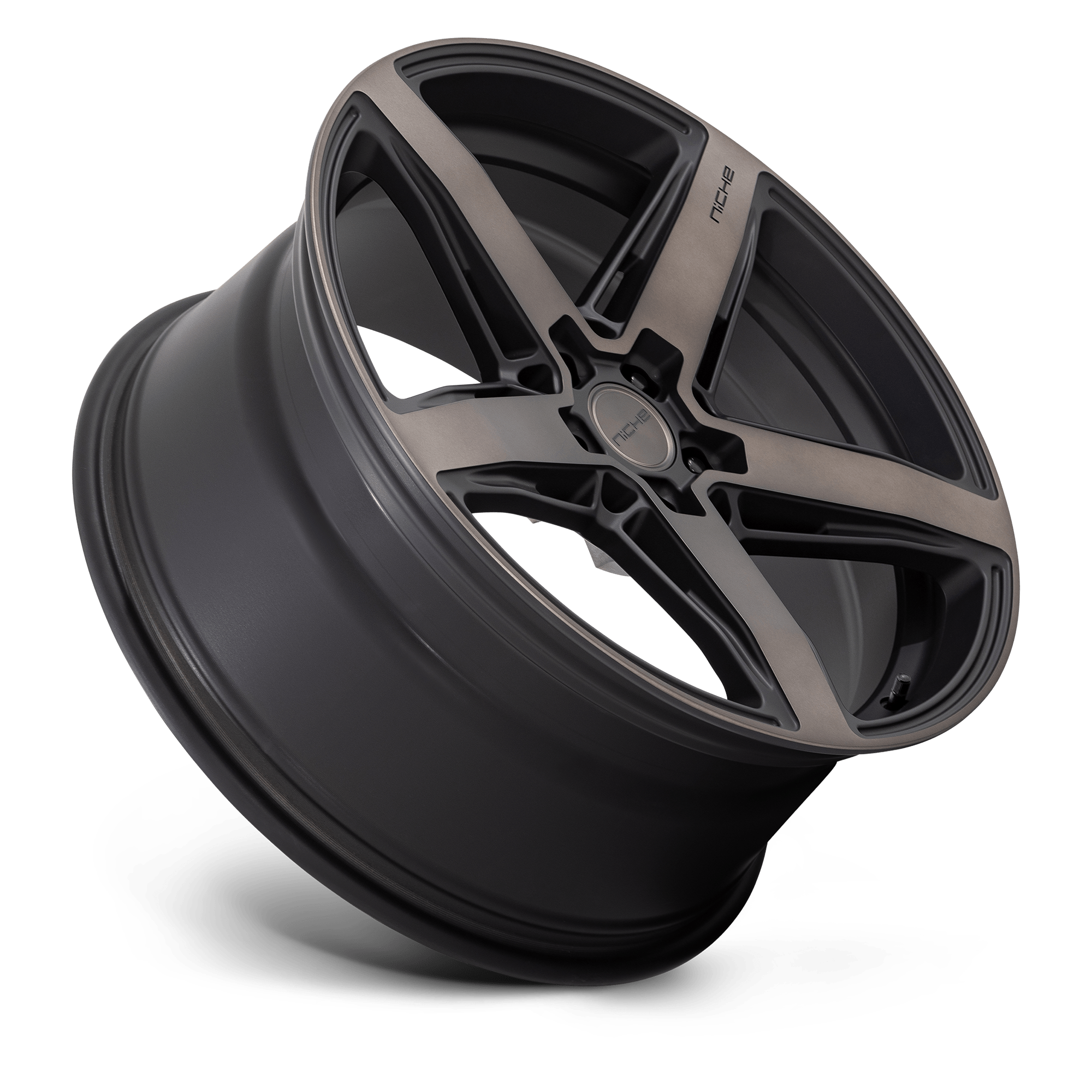 Niche M271 Teramo 18x8 Matte Black w/Double Dark Tint 30mm ET 72.56mm CB 5x120
