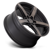 Niche M271 Teramo 18x8 Matte Black w/Double Dark Tint 30mm ET 72.56mm CB 5x120