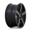 Niche M271 Teramo 18x8 Matte Black w/Double Dark Tint 30mm ET 72.56mm CB 5x120