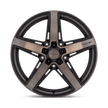 Niche M271 Teramo 18x8 Matte Black w/Double Dark Tint 30mm ET 72.56mm CB 5x120