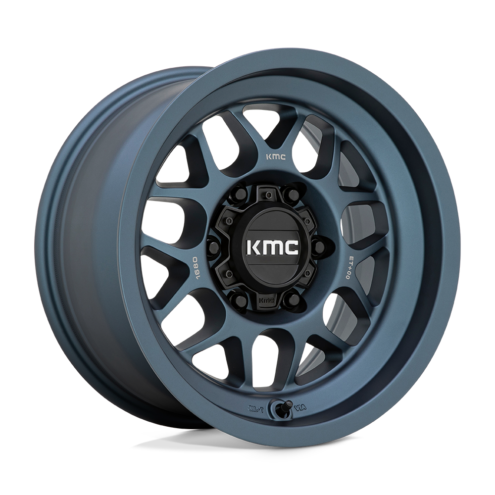KMC Wheels KM725 Terra 16x8 Metallic Blue 0mm ET 106.1mm CB 6x139.7