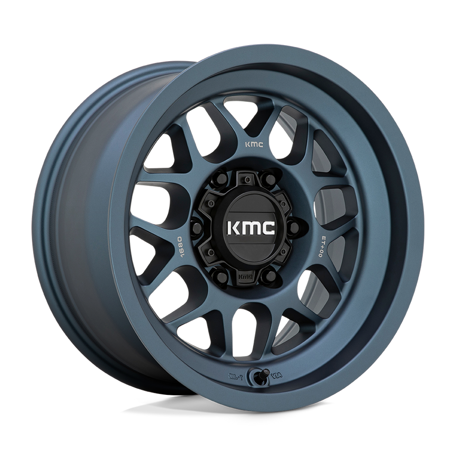 KMC Wheels KM725 Terra 16x8 Metallic Blue 0mm ET 106.1mm CB 6x139.7