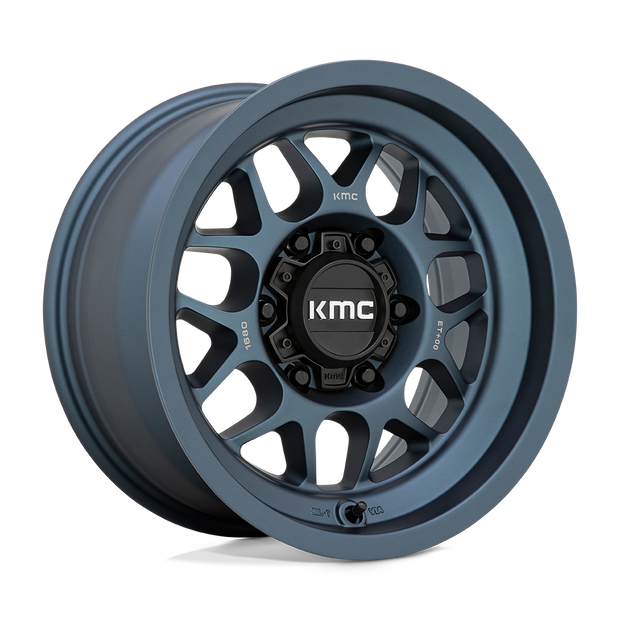 KMC Wheels KM725 Terra 16x8 Metallic Blue 0mm ET 106.1mm CB 6x139.7