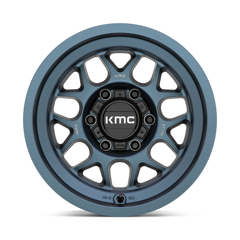 KMC Wheels KM725 Terra 16x8 Metallic Blue 0mm ET 106.1mm CB 6x139.7