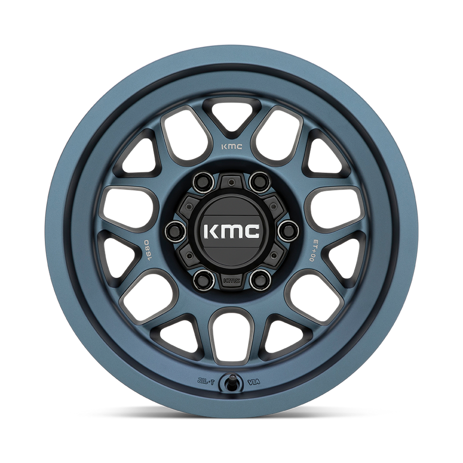 KMC Wheels KM725 Terra 16x8 Metallic Blue 0mm ET 106.1mm CB 6x139.7