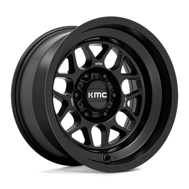KMC Wheels KM725 Terra 17x8.5 Satin Black 25mm ET 110.5mm CB 5x150