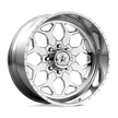 American Force Terra SS forged wheels in polished finish, three-quarter view