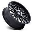 MSA Offroad Wheels M51 Thunderlips 22x7 Gloss Black Machined 0mm ET 110.1mm CB 4x137/4x156