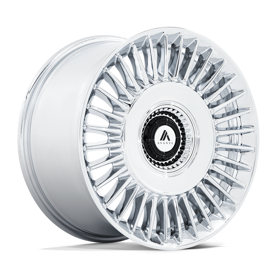 Asanti Wheels AB040 Tiara 20x10.5 Chrome 18mm ET 72.56mm CB Custom BP