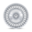 Asanti Wheels AB040 Tiara 20x10.5 Gloss Silver w/Bright Machined Face 18mm ET 72.56mm CB Custom BP